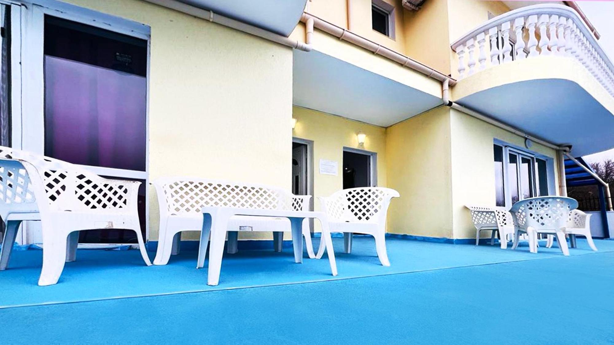 Villa Sorento Italian Neoclassica Balchik Bagian luar foto