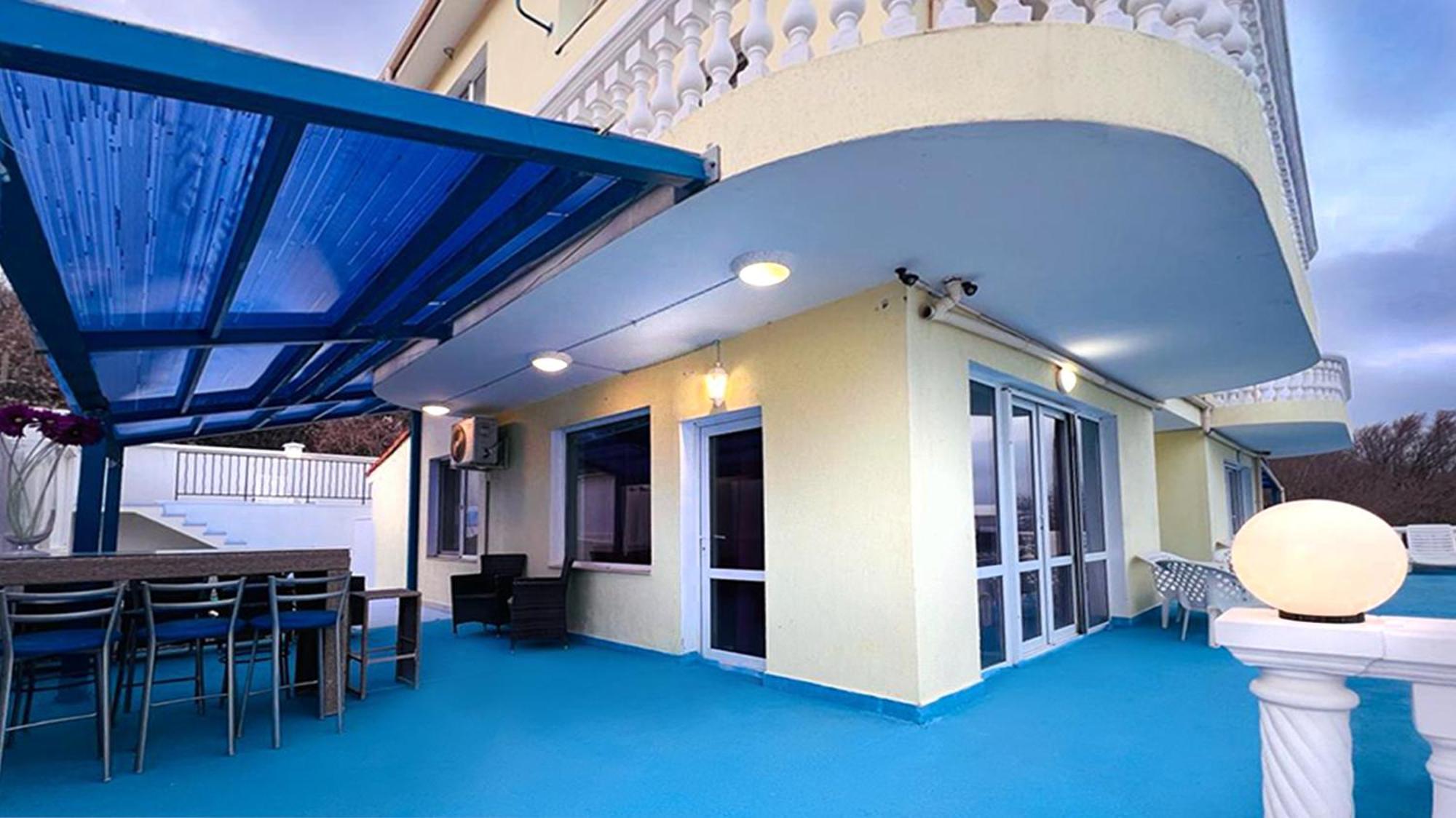 Villa Sorento Italian Neoclassica Balchik Bagian luar foto